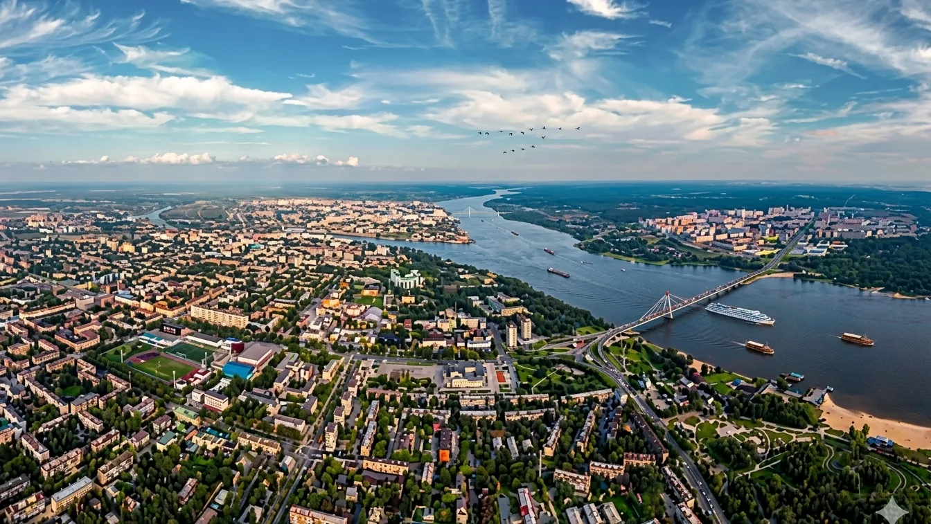 Череповец с высоты — работаем по всему городу и району